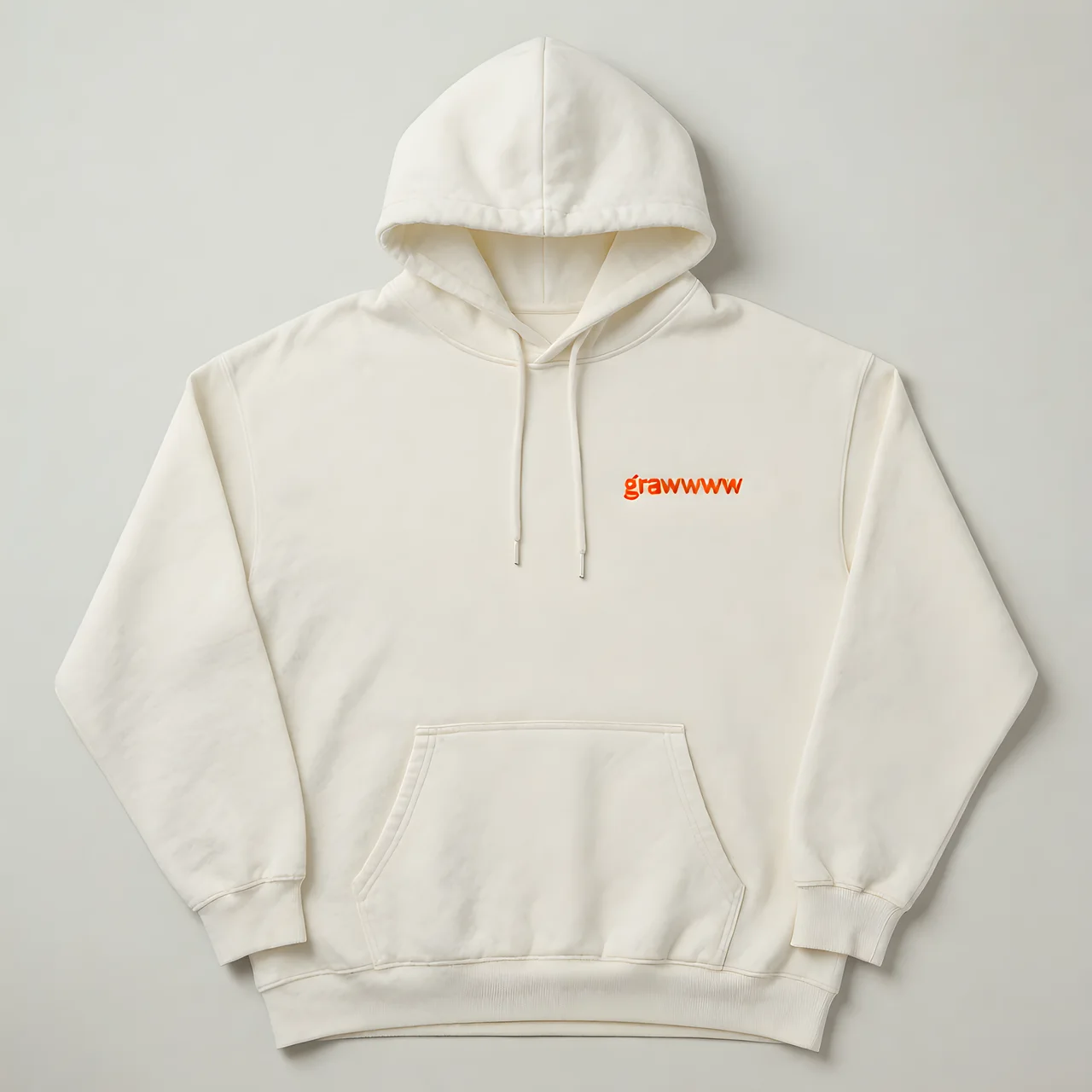 Sudadera grawwww color crudo
